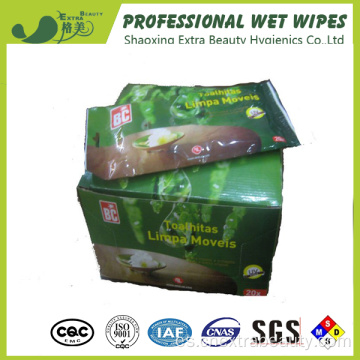 Line Custom Restaurant Servilletas individuales Tissue Wet Wipes